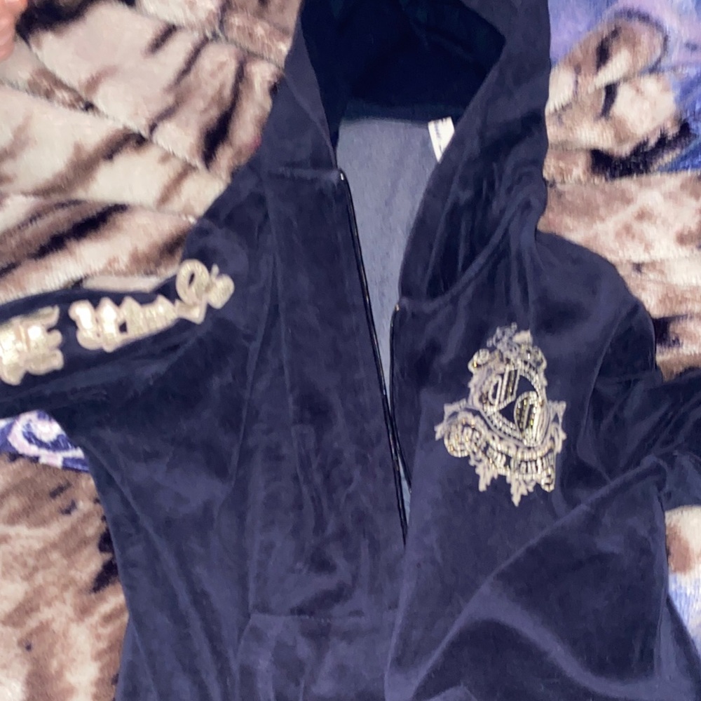 TRUE ROCK Navy Blue Hoodie